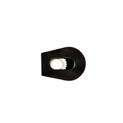 Зажим для шнура 4 мм KL цвет Чёрный + Белый (поштучно)  в Мичуринске