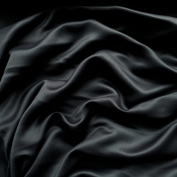 Светозатемняющая ткань для штор &quot;Блэкаут&quot; 95% (Blackout), цвет Черный (на отрез)  в Мичуринске