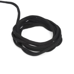 Шнур для одежды 4,5 мм, цвет Чёрный (на отрез)  в Мичуринске