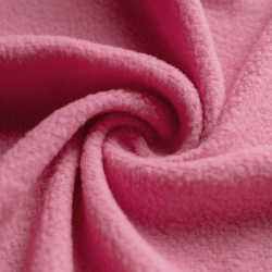 Флис Односторонний 130 гр/м2, цвет Розовый (на отрез)  в Мичуринске