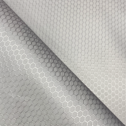 Ткань Оксфорд 300D PU Рип-Стоп СОТЫ, цвет Светло-Серый (на отрез)  в Мичуринске