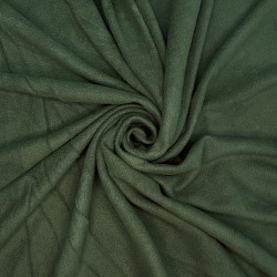 Флис Односторонний 130 гр/м2, цвет Темный хаки (на отрез)  в Мичуринске