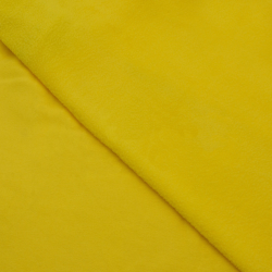Флис Односторонний 180 гр/м2, Желтый (на отрез)  в Мичуринске