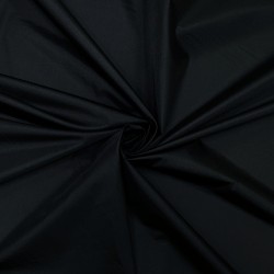 Ткань Дюспо 240Т WR PU Milky, цвет Черный (на отрез)  в Мичуринске
