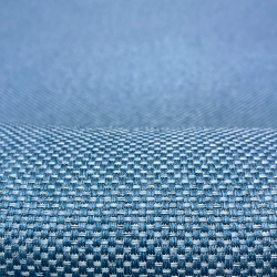 Ткань Блэкаут для штор светозатемняющая 85% &quot;Рогожка Синяя&quot;   в Мичуринске
