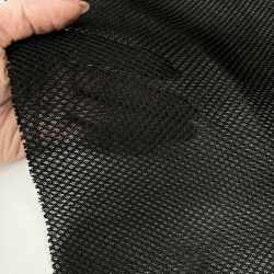 Сетка 3D трехслойная Air mesh 165 гр/м2, цвет Черный (на отрез)  в Мичуринске