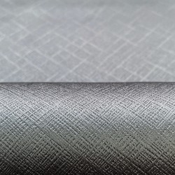 Ткань Блэкаут для штор светозатемняющая 100% &quot;Орнамент Серый&quot; (на отрез)  в Мичуринске
