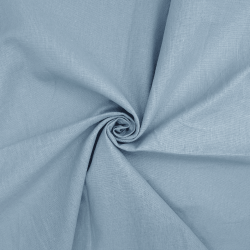 Ткань Перкаль, цвет Серый (на отрез) (100% хлопок) в Мичуринске
